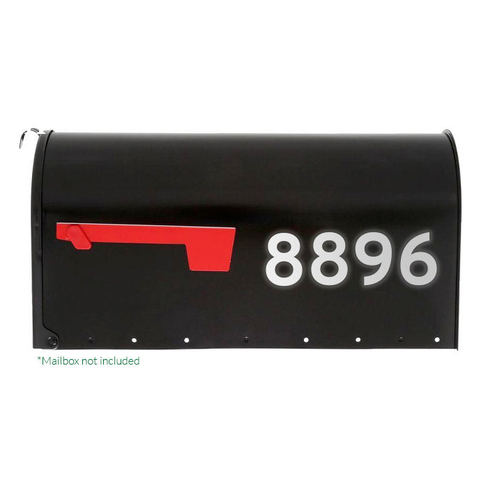 Custom Mailbox Number Decals