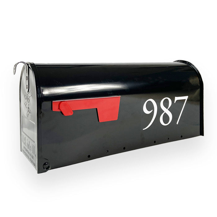 Mailbox Vinyl Decals Personalized Mailbox Letters and Numbers for  Outside,Custom Mailbox Street Address Stickers