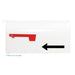 Reflective Mailbox Arrow Sticker (Set of 2)
