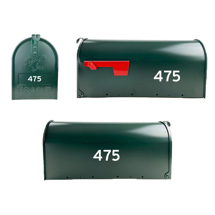 High-Quality Mailbox Number Set (Custom Text/Color)